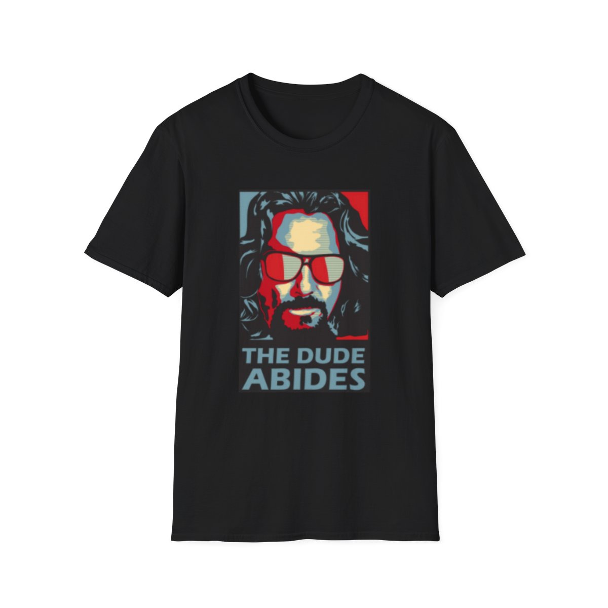 The DUDE ABIDES Big Lebowski- Tee Shirt product main image