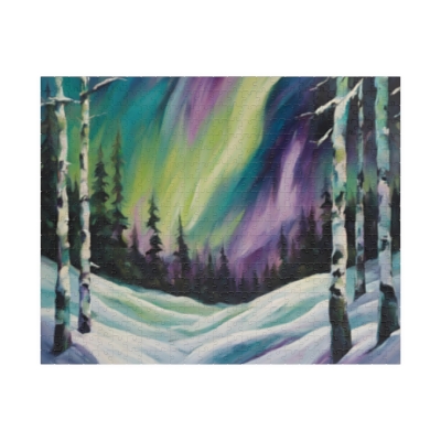 Puzzle (520, 1014-piece) - My MN Northern Lights