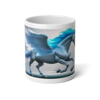 Pegasus Mug, Jumbo Mug, 20oz, Beautiful Pegasus.