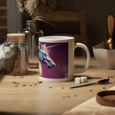 Pegasus Mug 3d, Jumbo Mug, 20oz, Beautiful pegasus, 3d colors