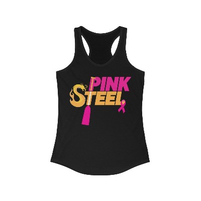 Pink Steel Women's Ideal Racerback Tank