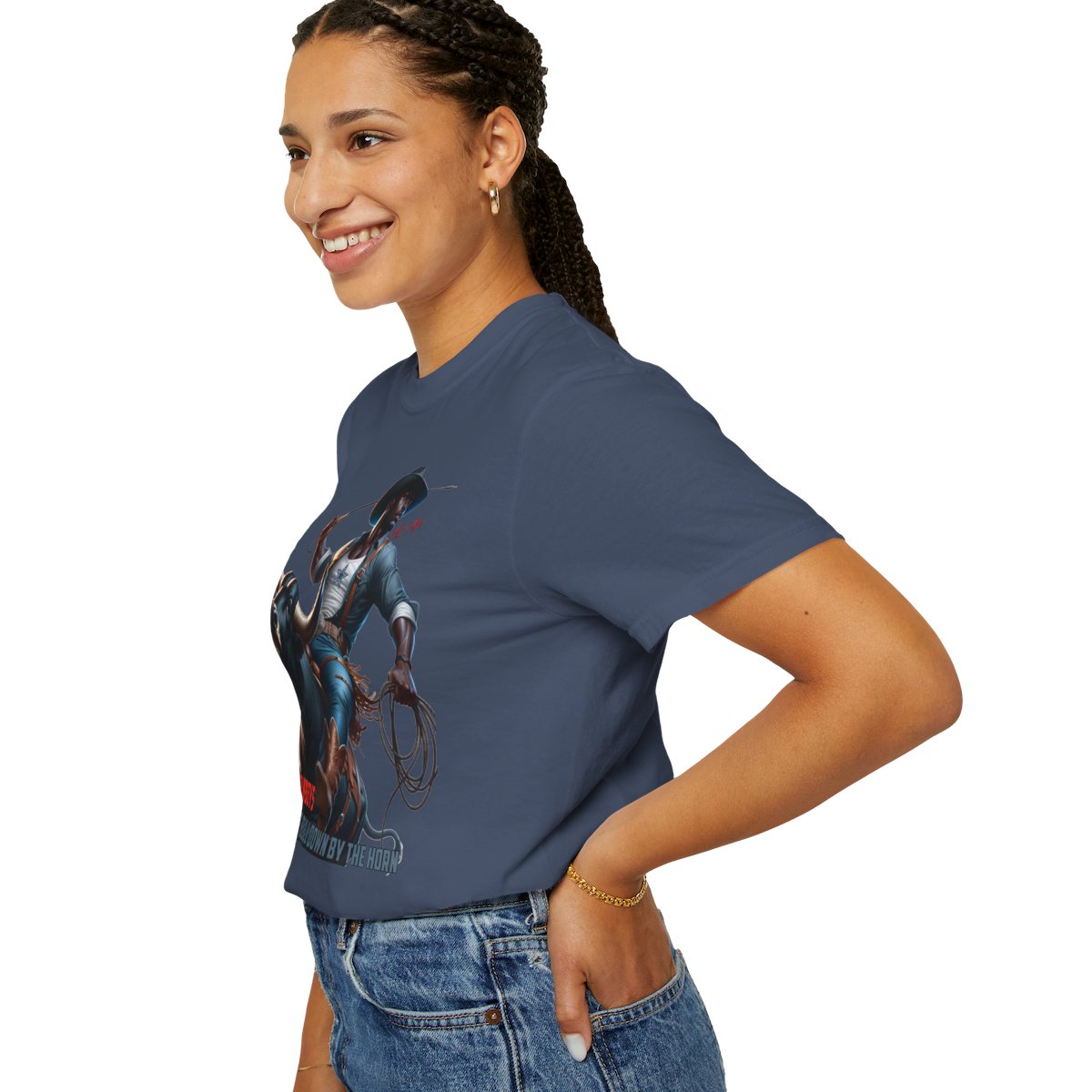 Rodeo Rush: The Ultimate Cowboy Tee for the Fearless product thumbnail image