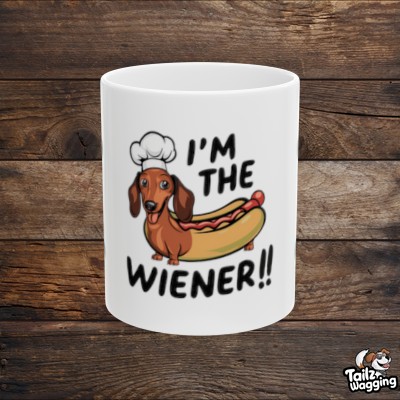 I'm The Wiener! Ceramic Mug, 11oz