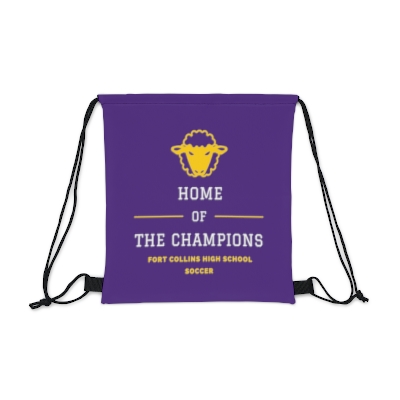 Home of the Champions Drawstring Bag