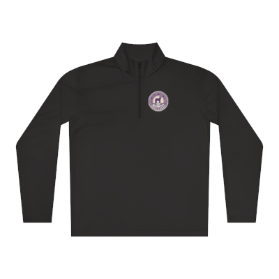 Unisex Quarter-Zip Pullover (White or Black)