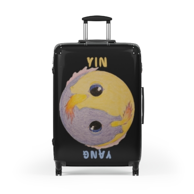 Yin Yang Dragons Suitcase