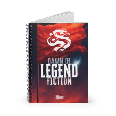 Dawn of LegendFiction Spiral Notebook - Ruled Line
