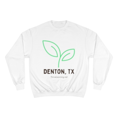 Growing Up Denton Sweatshirt (adult)