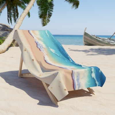 Sand & Surf Beach Towel