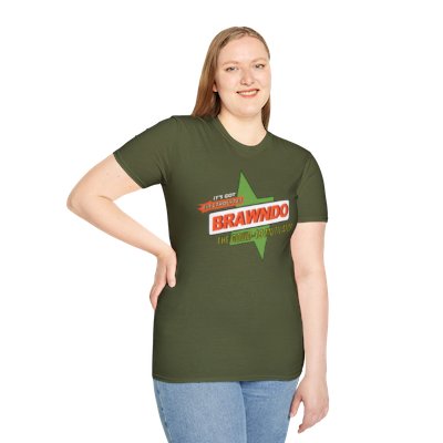 BRAWNDO - Covid19 Mutilator - Unisex Softstyle T-Shirt