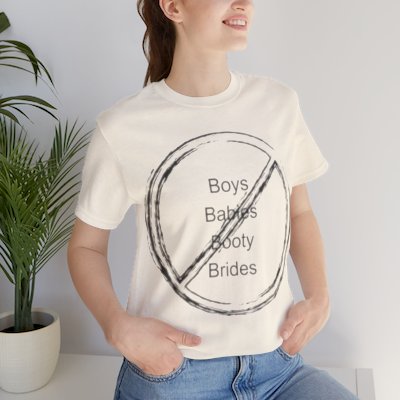 4B in America, feminist shirt, roe v wade shirts for women, gen z gen alpha, 4b movement, no babies no boys no booty no being anybody;'s bride