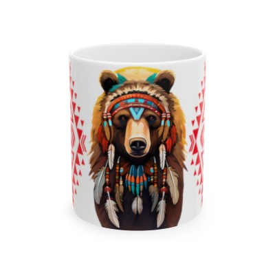 Bear Medicine Ceramic Mug, 11oz