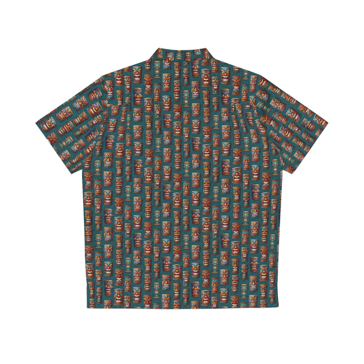 Tiki Teal Aloha Shirt product thumbnail image
