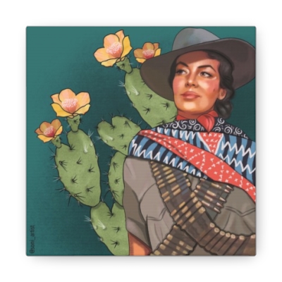 "La Doña" Canvas Gallery Wraps