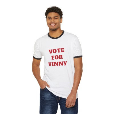 VOTE FOR VINNY Ringer T-Shirt
