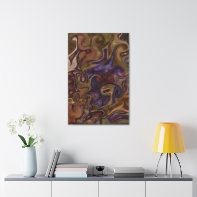 Holographic Fantasies Canvas Gallery Wraps