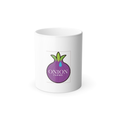 Onionfarms Branded Color Morphing Mug, 11oz