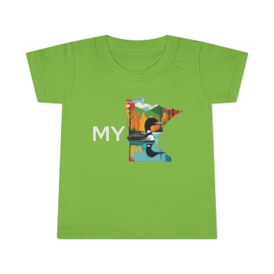Toddler T-shirt - My MN Loon