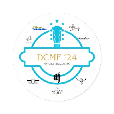 DCMF Round Stickers, Indoor\Outdoor