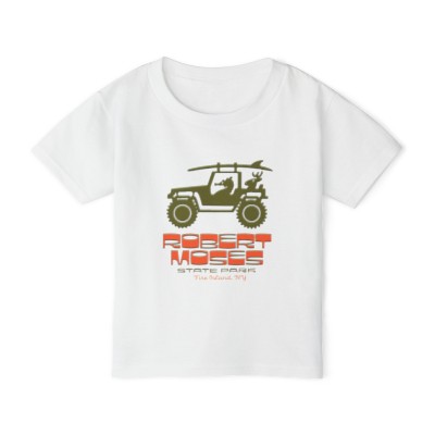 Robert Moses — DAY TRIPPIN' — Heavy Cotton™ TODDLER TEE