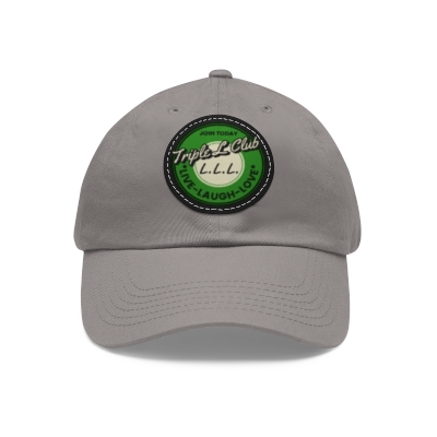 Triple L Club Hat with Leather Patch (Round)