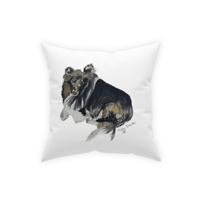 Sheltie Broadcloth Pillow