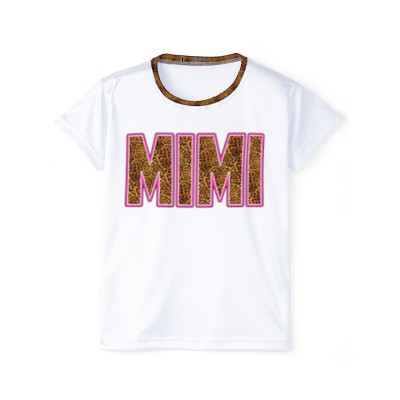 Bold Leopard Print 'MIMI' T-Shirt - Stylish Mother's Day Tee with a Wild Twist