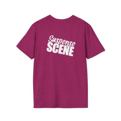 Suspense Scene_Drum and Bass Proper wave form logo_Unisex Softstyle T-Shirt_Comes in Multiple Colors