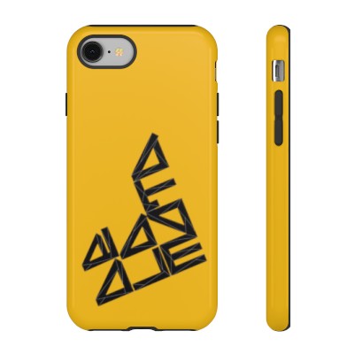 Delamota_Tough Cases_Various Models (iPhone, Samsung Galaxy, and Google Pixel) Yellow Case