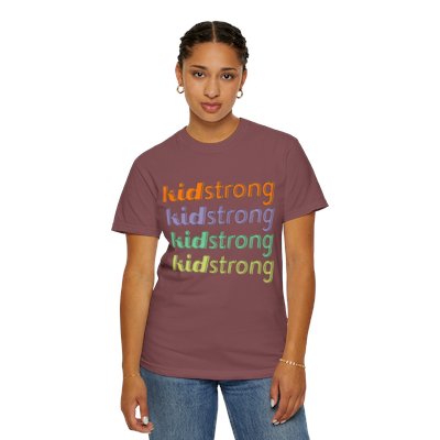 KidStrong Adult Sizes Garment-Dyed T-shirt
