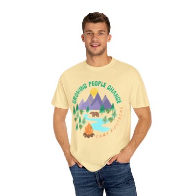 Camp KidStrong Adult Sizes Garment-Dyed T-shirt