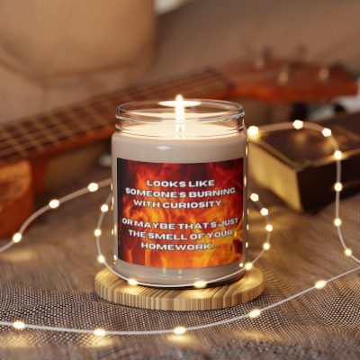 It's on fire... Scented Soy Candle, 9oz