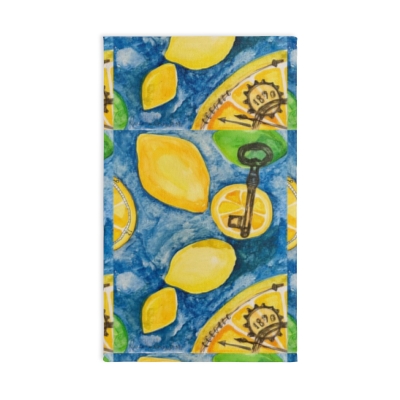 Clockwork Lemon Hand Towel