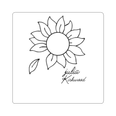 Julia Kirkwood Logo Sticker