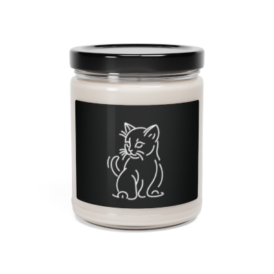 Kitten Scented Soy Candle, 9oz 