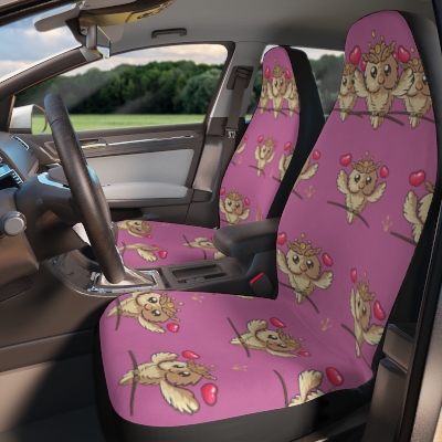 SDP OWL LOVE Polyester Car Seat Covers