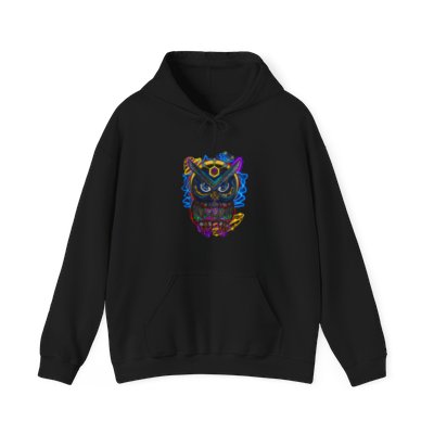 SDP OWLS (GAB$TRACT) Unisex Heavy Blend™ Hooded Sweatshirt