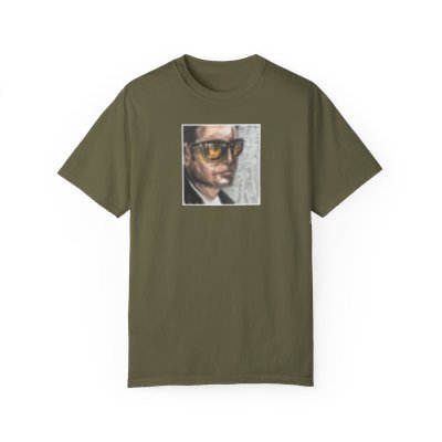 "BUDDY" From Alabama based Artist MW Miller Unisex Garment-Dyed T-shirt