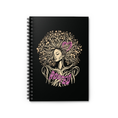 Rooted, Spiral Notebook - Ruled Line