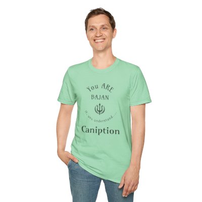 Bajan Caniption Unisex Soft-Style T-Shirt