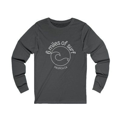 6 miles of surf Pacifica  Unisex Jersey Long Sleeve Tee