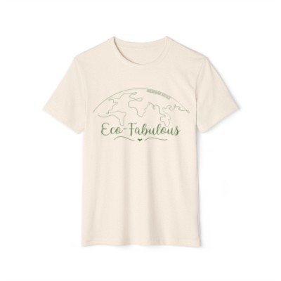 Eco-Fabulous Unisex Recycled Organic T-Shirt