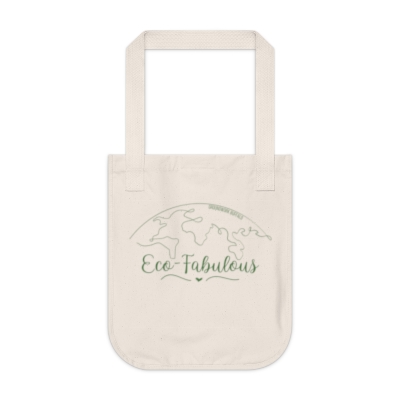 Eco-Fabulous Organic Canvas Tote Bag