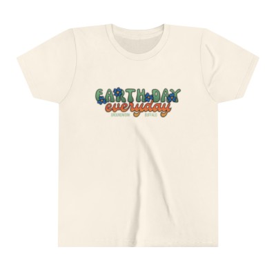 Earth Day Everyday Youth Short Sleeve Tee