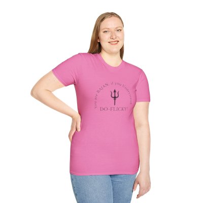 Bajan Do-Flicky Unisex Soft-Style T-Shirt
