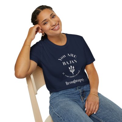 Bajan Broughtupsy Unisex Soft-Style T-Shirt