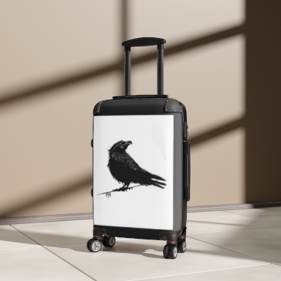 "Raven Study" BigStyleArt Suitcase