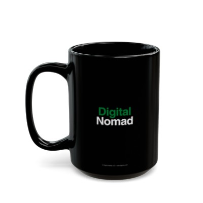 NOMAD—Black Mug (11oz, 15oz)