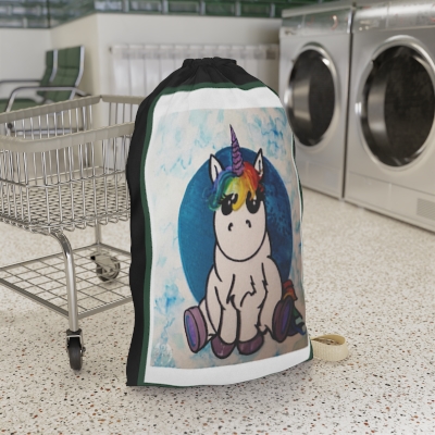 "CutieCorn" BigStyleArt Laundry Bag