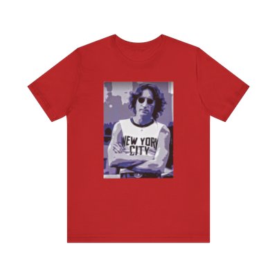 Classic JOHN LENNON NYC  T-SHIRT - In Black Red or White